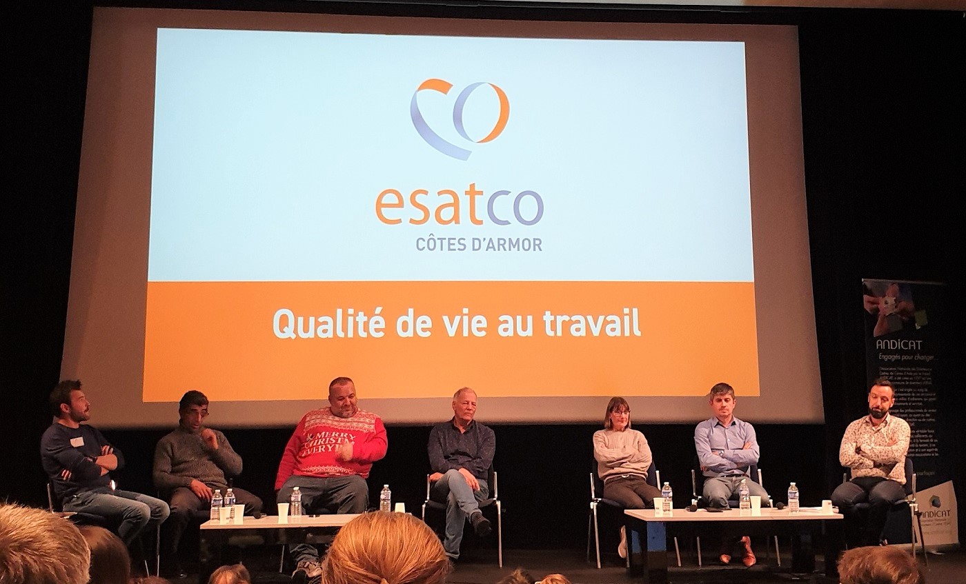 esatco Côtes d’Armor présent aux Rencontres nationales Andicat à Nice